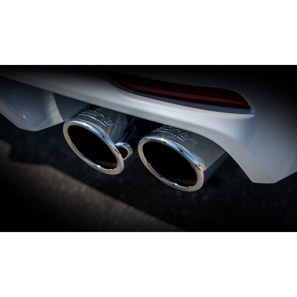 BORLA 140853 Вихлопна система Cat-Back 2.5", 2.25", S-Type (3.5" RD X 6" наконечники) для TOYOTA Camry XSE 2.5L i4 2018-2024 Photo-2 