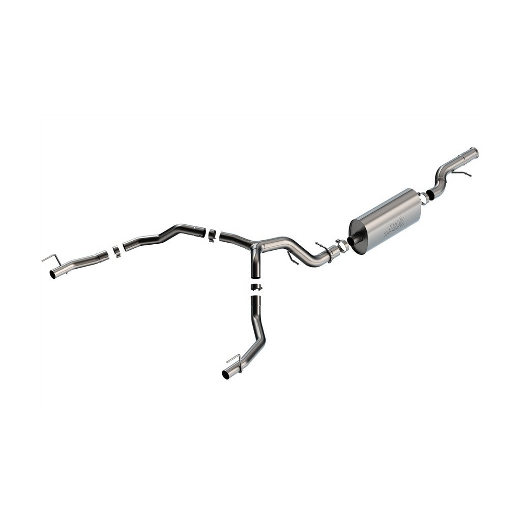 BORLA 140889 Вихлопна система Cat-Back 3.50", 2.75", Touring (без наконечників) для CADILLAC Escalade 6.2L V8 2021-2023 Photo-0 