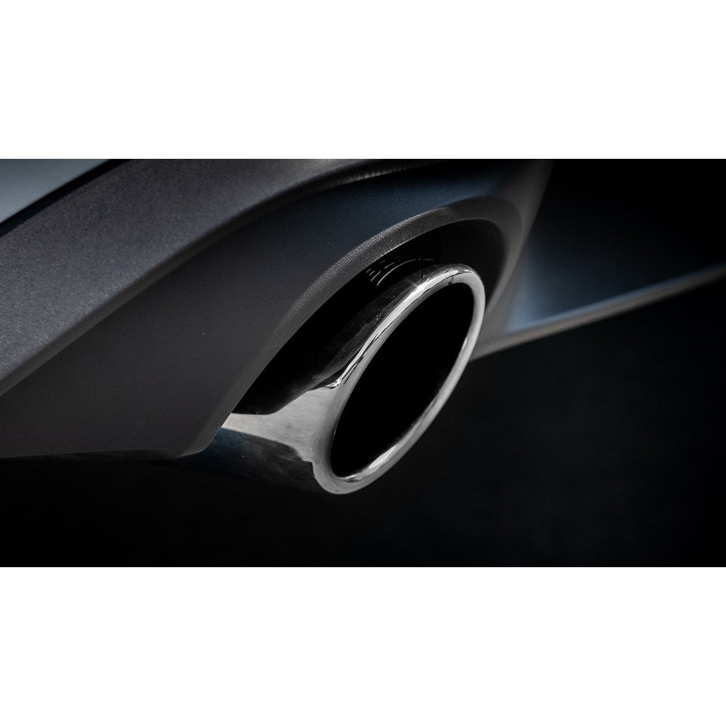 BORLA 1014052 Вихлопна система Cat-Back 3", 2.25", Touring (4" наконечники з яскравого хрому) для VW GOLF 8 GTI GPF DSG MT 2.0L 2020-2023 Photo-2 