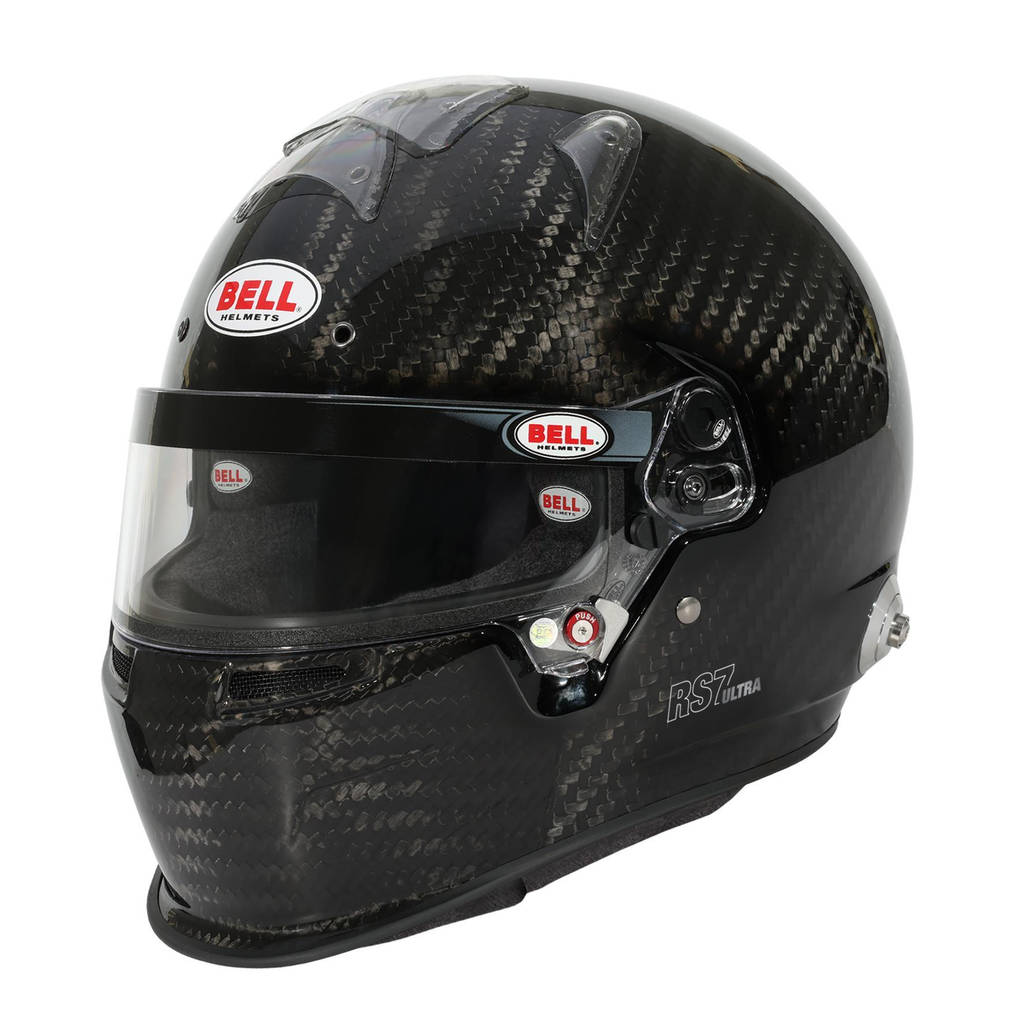 BELL 1204A71 Закритий шолом RS7 Carbon Duckbill HANS, FIA 8859-2024 / SA2020, Розмір 61 (7 5/8) Photo-5 