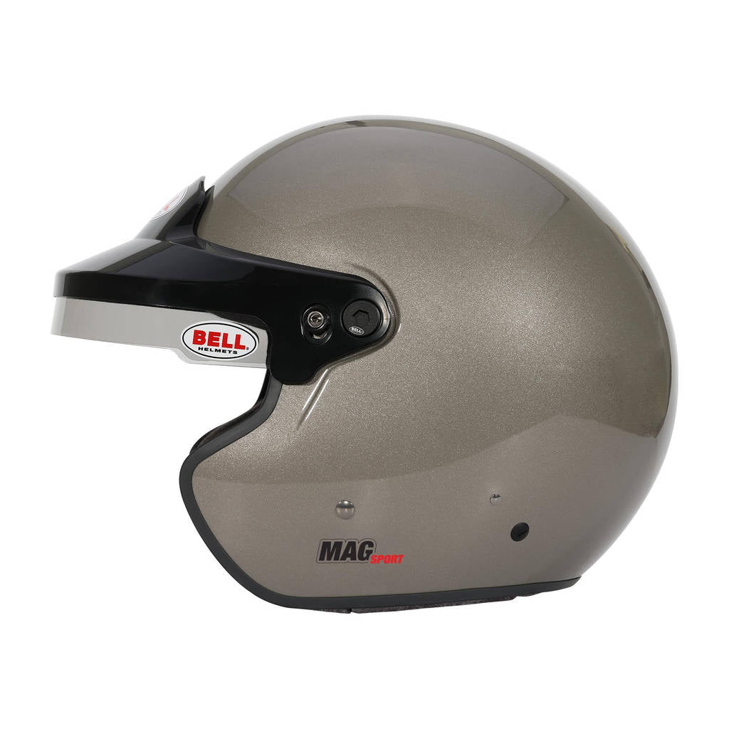 BELL 1435A71 Відкритий шолом MAG, Сріблястий титан металік, FIA 8859-2024, Розмір S (57-58) Photo-11 
