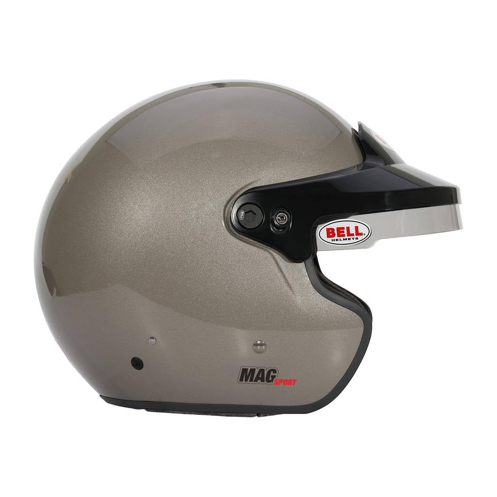 BELL 1435A72 Відкритий шолом MAG, Сріблястий титан металік, FIA 8859-2024, Розмір M (58-59) Photo-1 