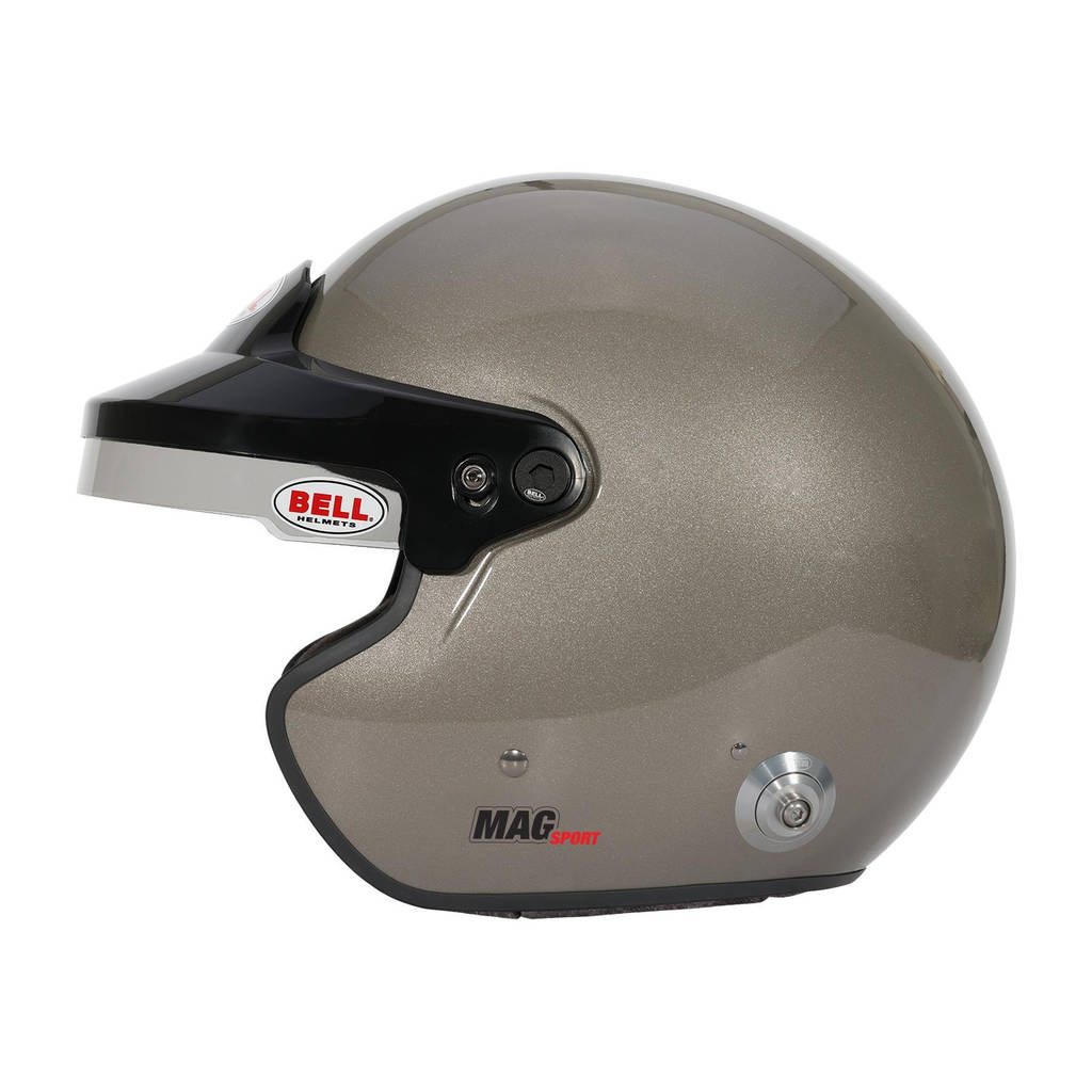 BELL 1435A81 Відкритий шолом MAG HANS, Сріблястий титан металік, FIA 8859-2024, Розмір S (57-58) Photo-5 