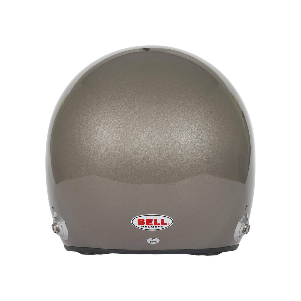 BELL 1435A83 Відкритий шолом MAG HANS, Сріблястий титан металік, FIA 8859-2024, Розмір L (60-61) Photo-8 