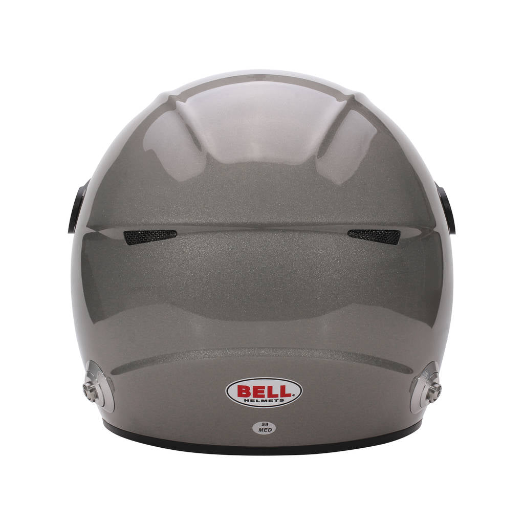 BELL 1453051 Закритий шолом X-1 Rally HANS, Сріблястий титан металік, FIA 8859-2024, Розмір S (57-58) Photo-2 