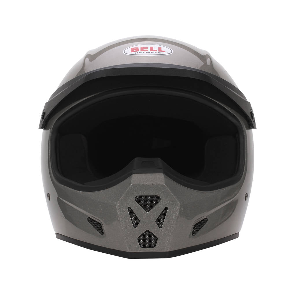 BELL 1453054 Закритий шолом X-1 Rally HANS, Сріблястий титан металік, FIA 8859-2024, Розмір XL (61-61+) Photo-3 