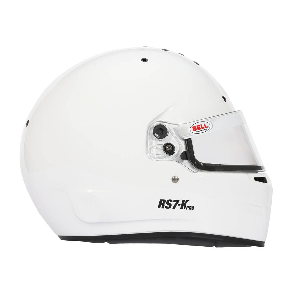 BELL 1310C13 Шолом для картингу RS7-K, Білий, FIA 8878-2024 / K2020, Розмір L (60-61) Photo-6 
