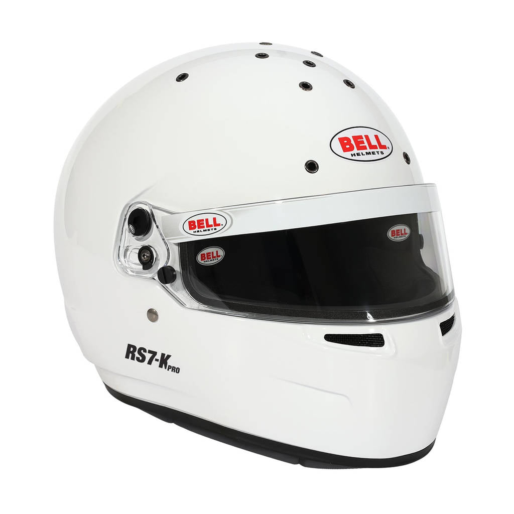 BELL 1310C14 Шолом для картингу RS7-K, Білий, FIA 8878-2024 / K2020, Розмір XL (61-61+) Photo-3 