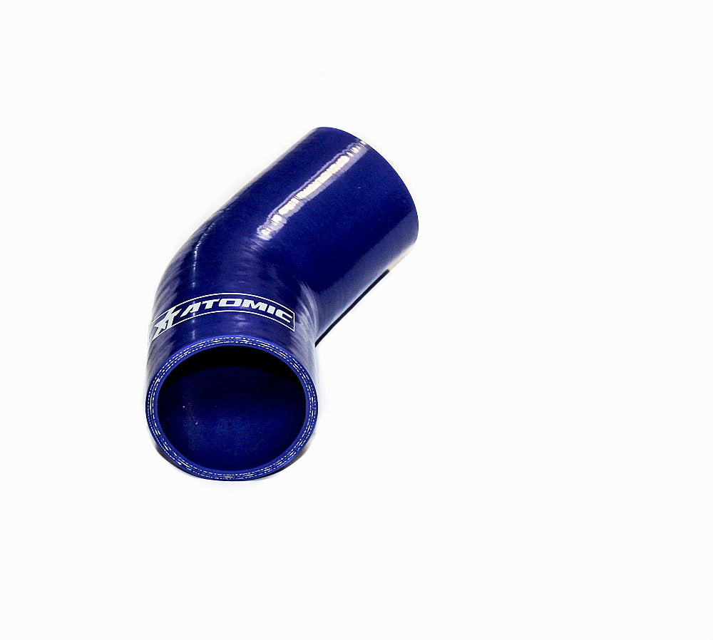 ATOMIC e45-57 Патрубок силіконовий синій, 45 Градус 57 мм Photo-1 