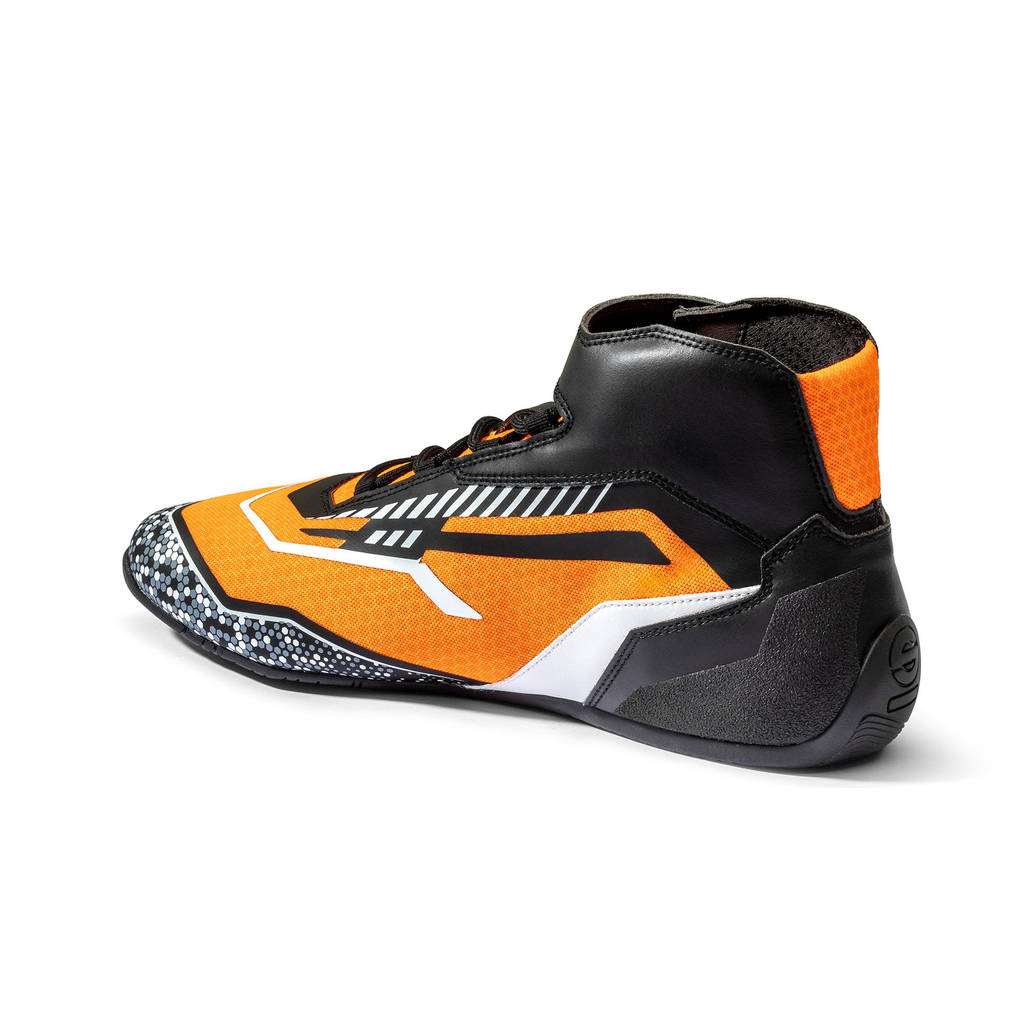 SPARCO BKB0001B0K04042 Взуття для картингу K-Rock, Чорний / Оранжевий флуо, Розмір 42 Photo-2 