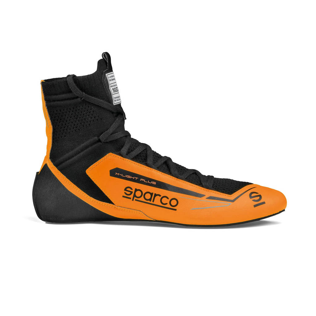 SPARCO BRB0003B0A04045 Черевики для перегонів X-Light Plus, Флуо Помаранчевий / Чорний, Розмір 45 Photo-1 