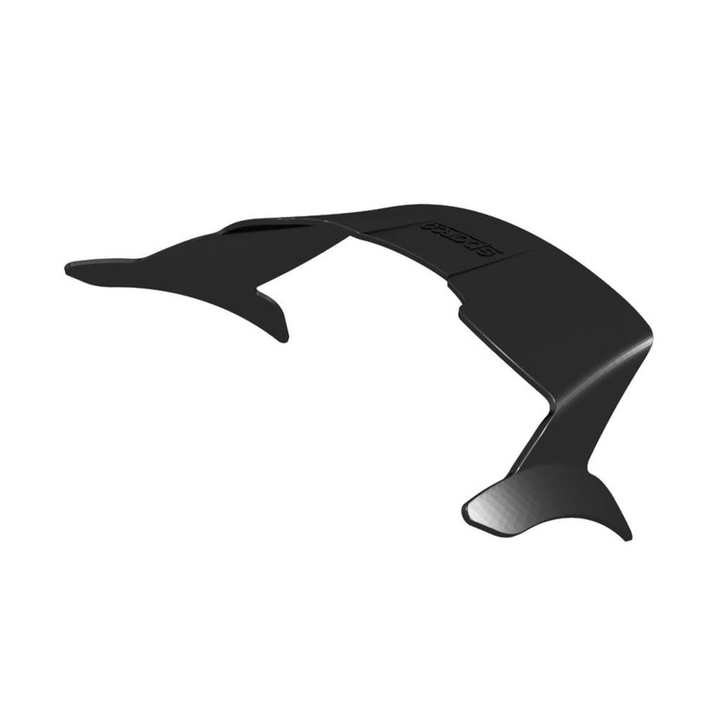 SPARCO BRA0024B0K0100N Задній спойлер для шолома Stealth, Чорний Photo-1 