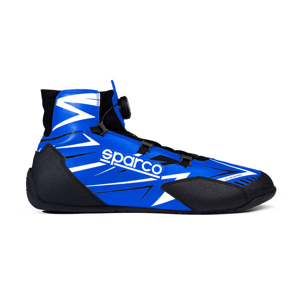 SPARCO BKB0002B0B04038 Взуття для картингу K-Rapid Rotor, Блакитний / Білий, Розмір 38 Photo-0 