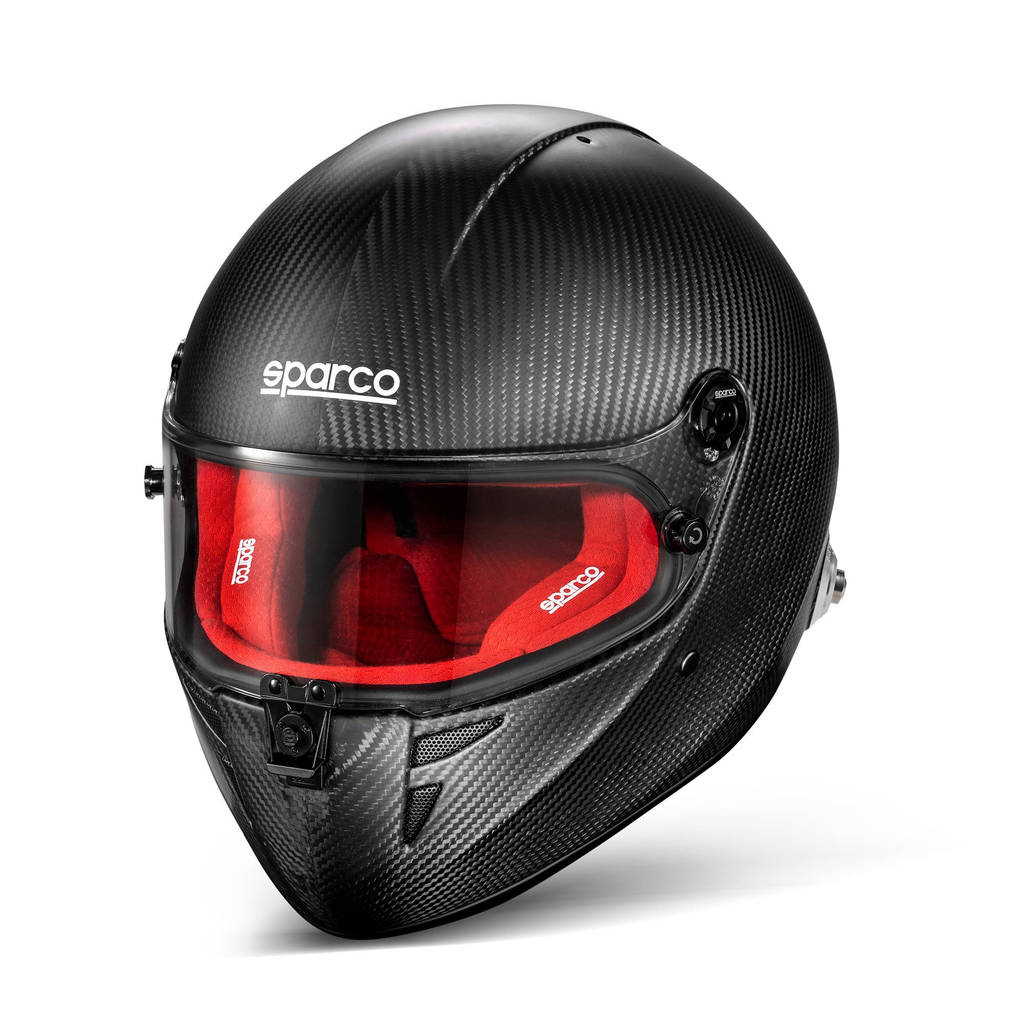 SPARCO BRH0003B0R010XS Закритий шолом Stealth RF Carbon 8859-2024, Червоний, Розмір XS Photo-1 