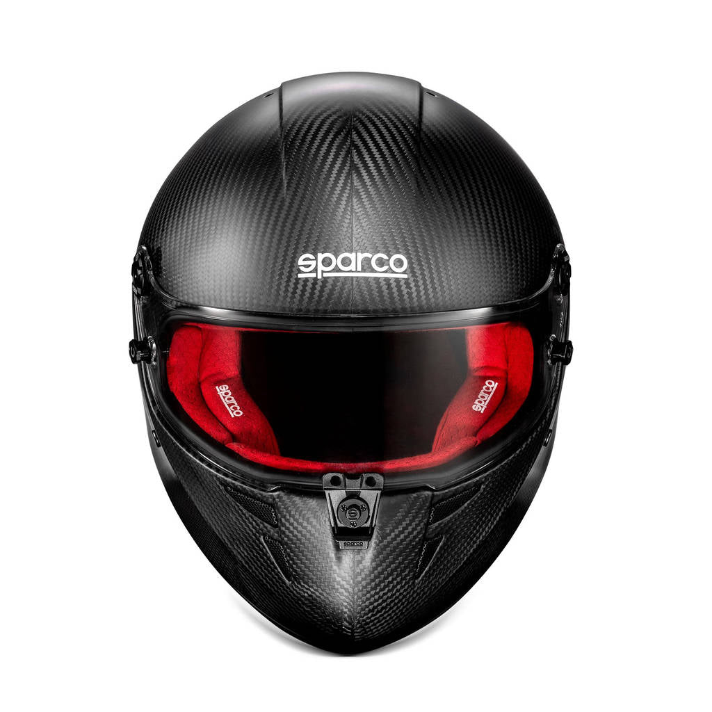 SPARCO BRH0003B0R010XL Закритий шолом Stealth RF Carbon 8859-2024, Червоний, Розмір XL Photo-0 