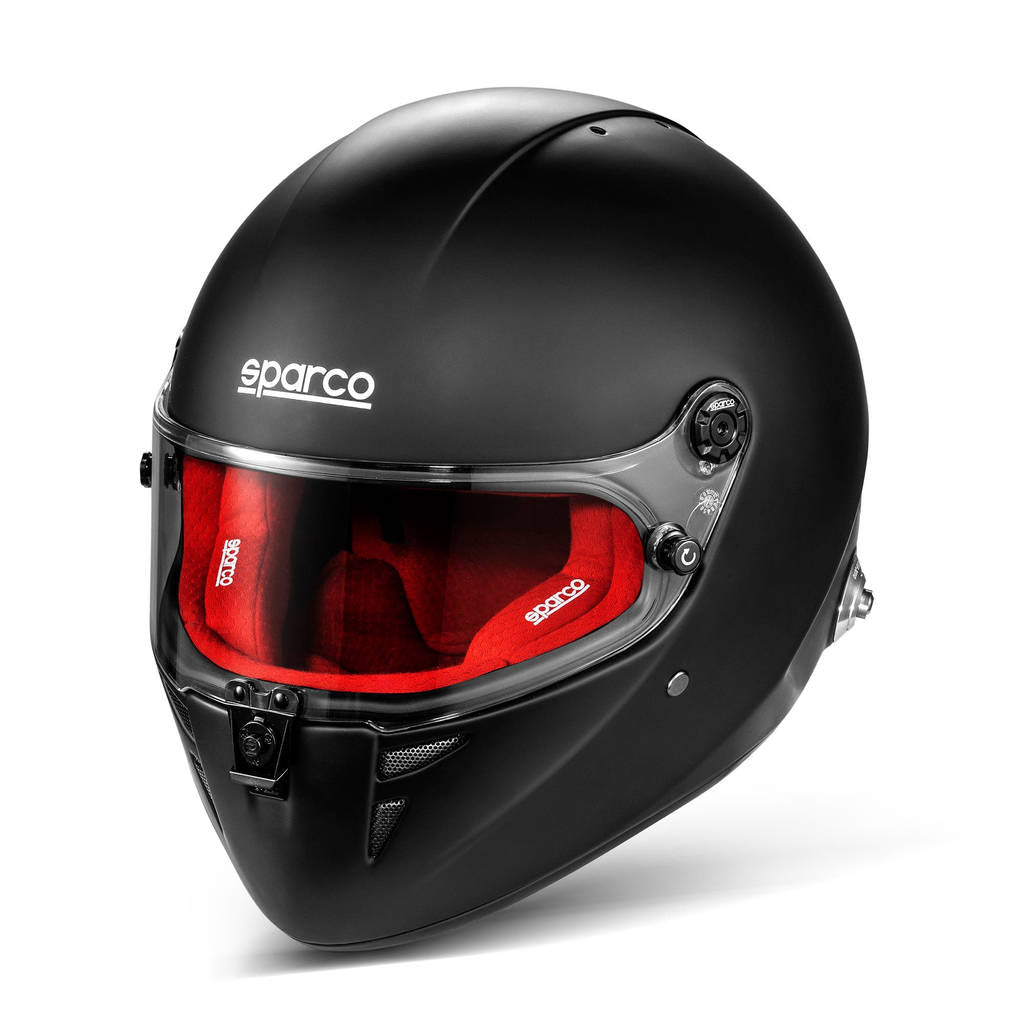 SPARCO BRH0007B0K120ML Закритий шолом Stealth RF 8859-2024, Чорний / Червоний, Розмір ML Photo-0 