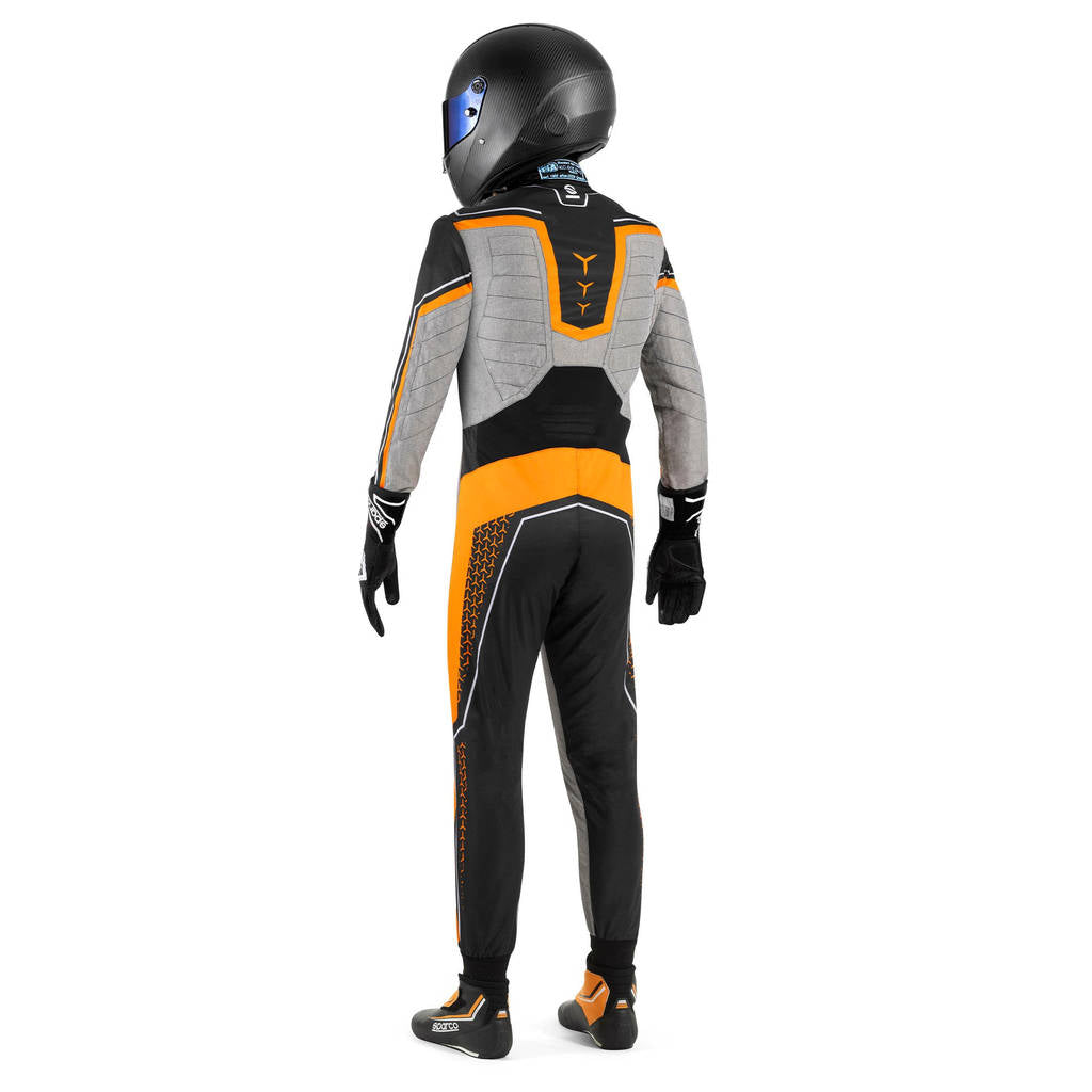 SPARCO BKS0012B0K04050 Костюм для картингу Superleggera-K, Чорний / Флуо Помаранчевий, Розмір 50 Photo-2 