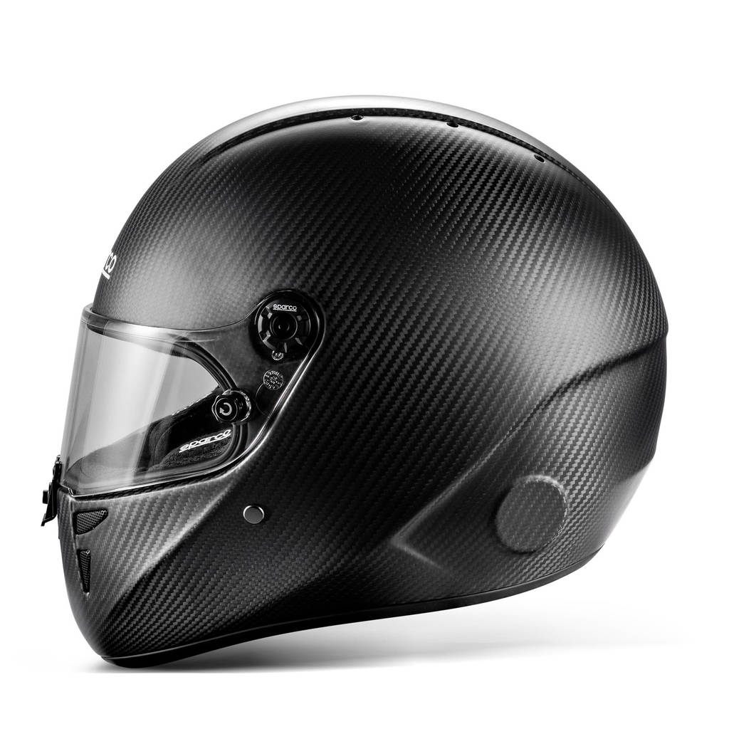 SPARCO BKH0002B0K010XL Шолом для картингу Stealth KF Carbon 8878-2024, Чорний, Розмір XL Photo-2 
