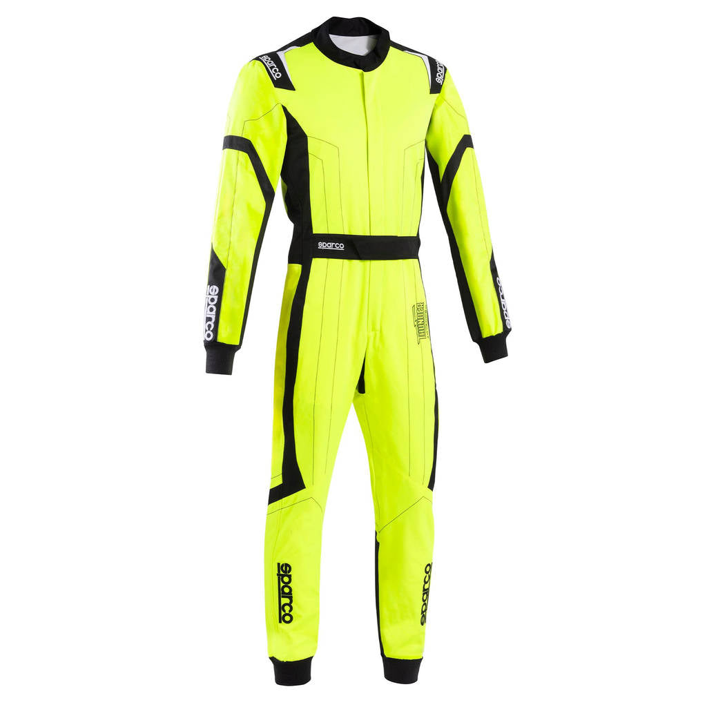 SPARCO BKS0010B0Y0400L Костюм для картингу Thunder Advanced, Флуо Жовтий / Чорний, Розмір L Photo-1 
