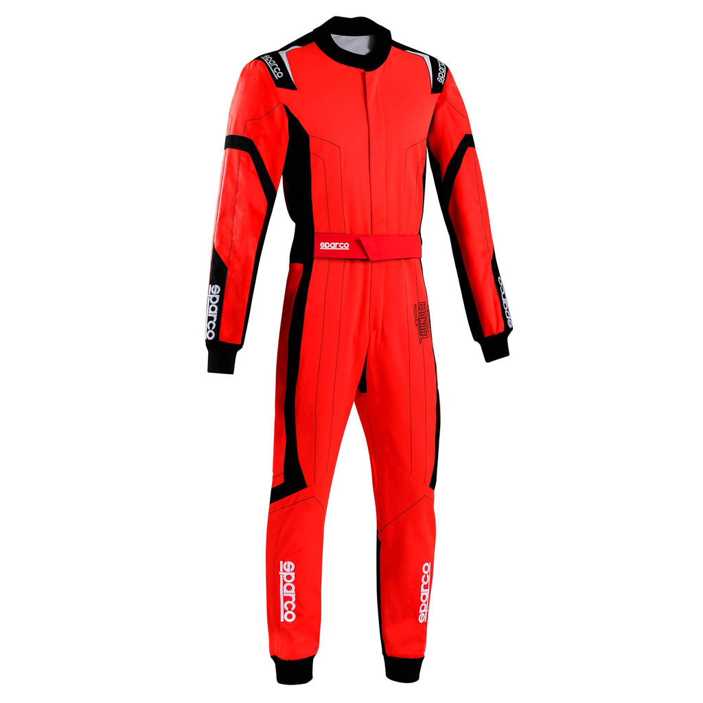 SPARCO BKS0010B0R270XL Костюм для картингу Thunder Advanced, Червоний / Чорний, Розмір XL Photo-1 