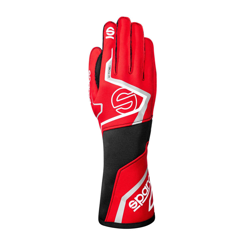 SPARCO BKG0002B0R27009 Рукавички для картингу K-Tide+ (FIA 8877-2022), Червоний / Чорний, Розмір 9 Photo-0 