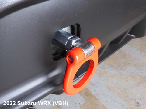 CUSCO 693 017 R Буксировочний гак (TOW HOOK) для SUBARU BRZ, GRB, GVB, VAB/TOYOTA 86 (зад) Photo-1 