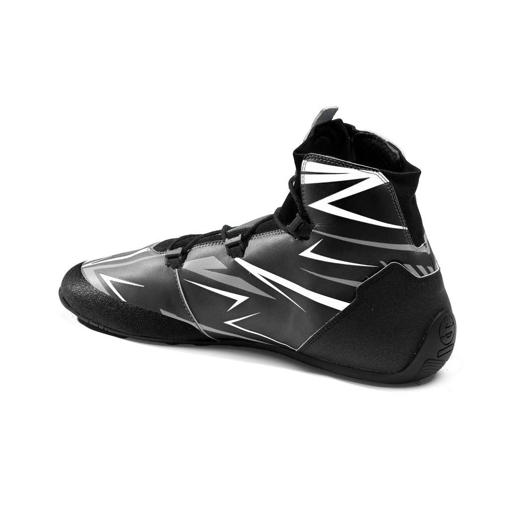 SPARCO BKB0003B0K06034 Взуття для картингу K-Rapid Laces 2025, Чорний / Білий, Розмір 34 Photo-2 