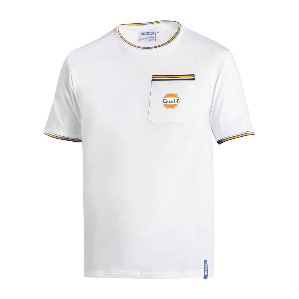 SPARCO BML0005S0W0100S Футболка Pocket Gulf, Білий, Розмір S Photo-0 