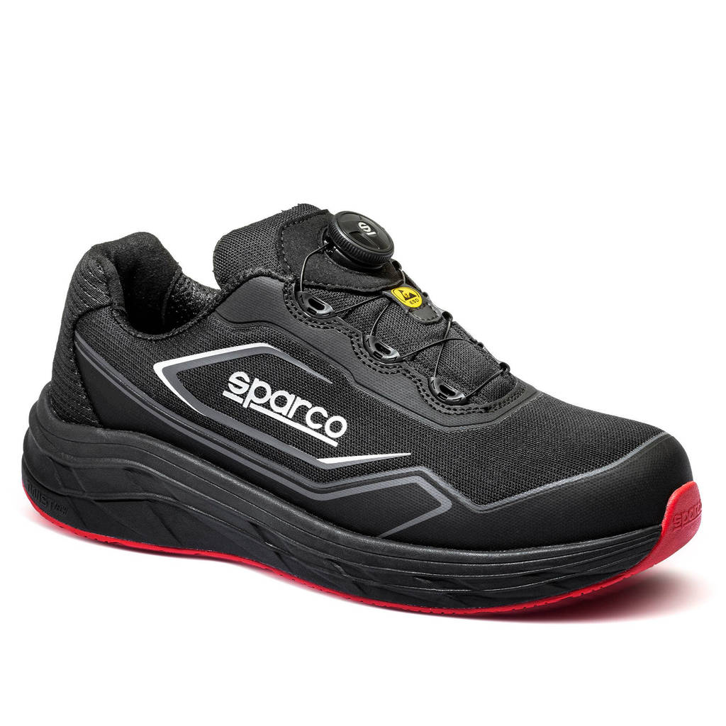 SPARCO BTB0019B0K12041 Черевики Impulse+ S1PS Rotor, Чорний / Червоний, Розмір 41 Photo-0 
