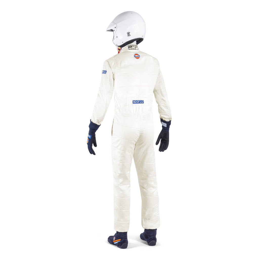 SPARCO 001144GU60BI Репліка костюма для перегонів Gulf, Білий, Розмір 60 Photo-1 