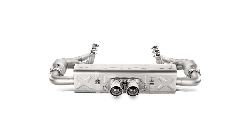 AKRAPOVIC E-PO/T/5 Випускний колектор Evolution Race Header Set для PORSCHE 911 GT3 (991.2) 2018 Photo-3 