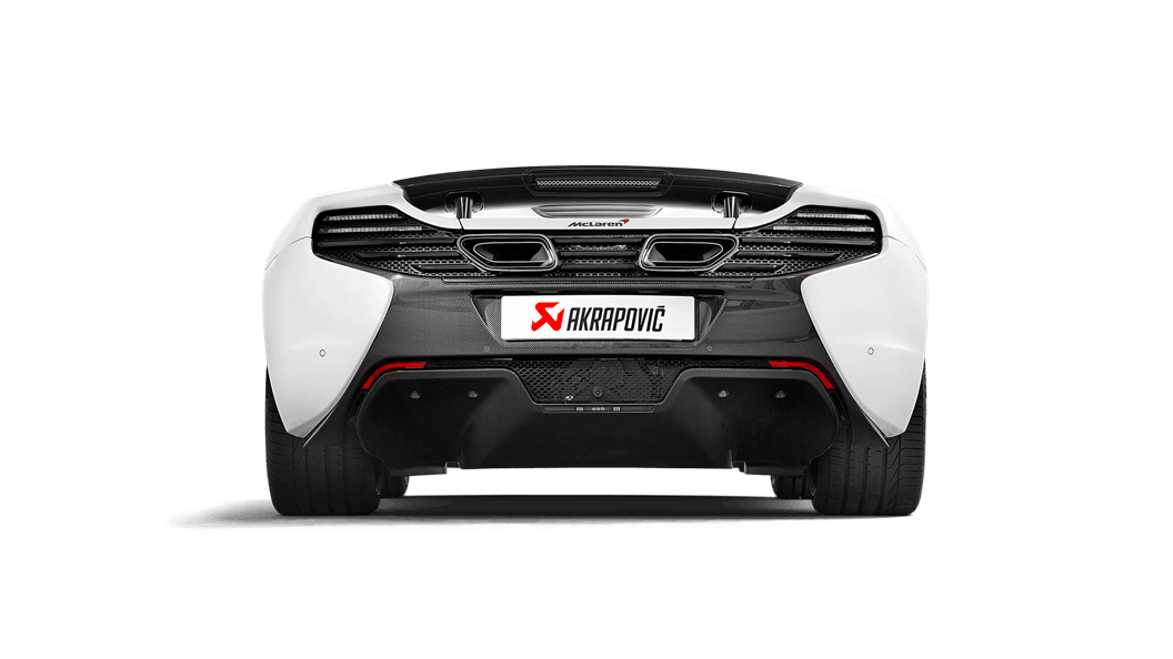 AKRAPOVIC S-MC/TI/2 Вихлопна система Slip-On Line (Titanium) MCLAREN 650S / 650S SPIDER 2014-2019 Photo-4 