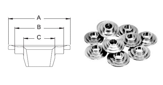 MANLEY 23145-16 до-т тарілок для HONDA K20A3/K24A 5.5 мм Photo-1 