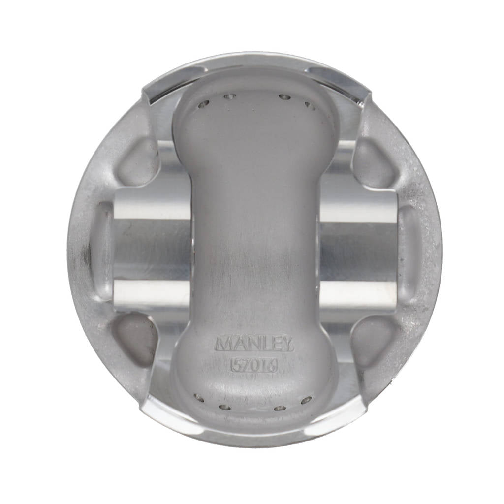 MANLEY 632000C-4 Комплект поршнів (діаметр циліндра 99.50 мм, компресійна висота 1.285", виїмка 18.00 куб. см) для SUBARU 2.5L EJ257 WRX STi Photo-6 
