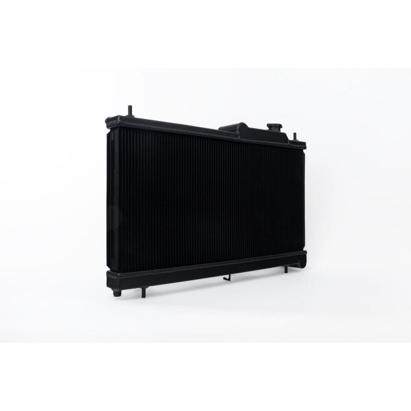 CSF 7095B Високоефективний радіатор охолодження (чорний) для SUBARU WRX STI (MT/CTV) 2015-2021 Photo-1 