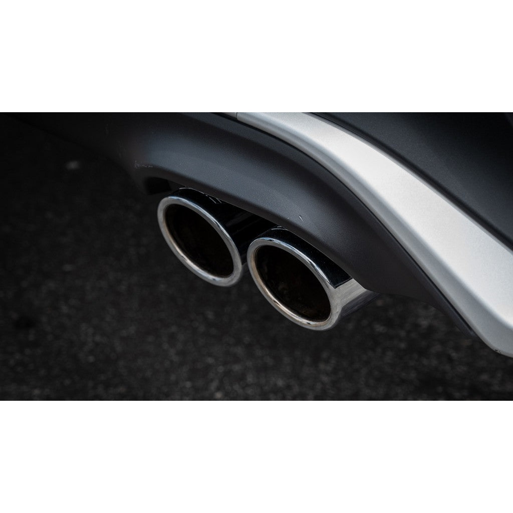 BORLA 140947 Вихлопна система Cat-Back 2.25", S-Type (наконечники 3.5", світлий хром) для TOYOTA Highlander 3.5L (XSE) 2021-2022 Photo-2 