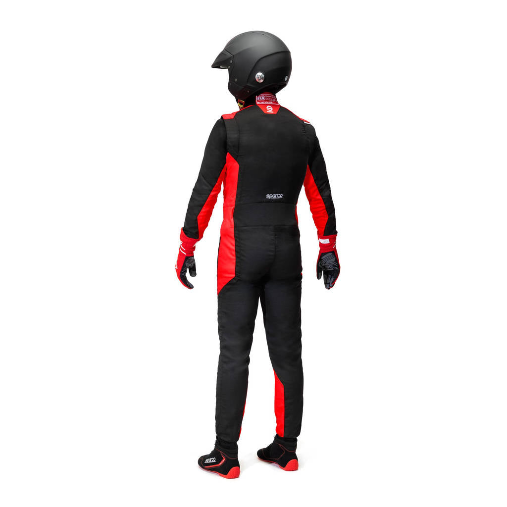 SPARCO BRS0050B0K12062 Комбінезон для автоспорту Sprint S Advanced, Чорний/Червоний, Розмір 62 Photo-1 