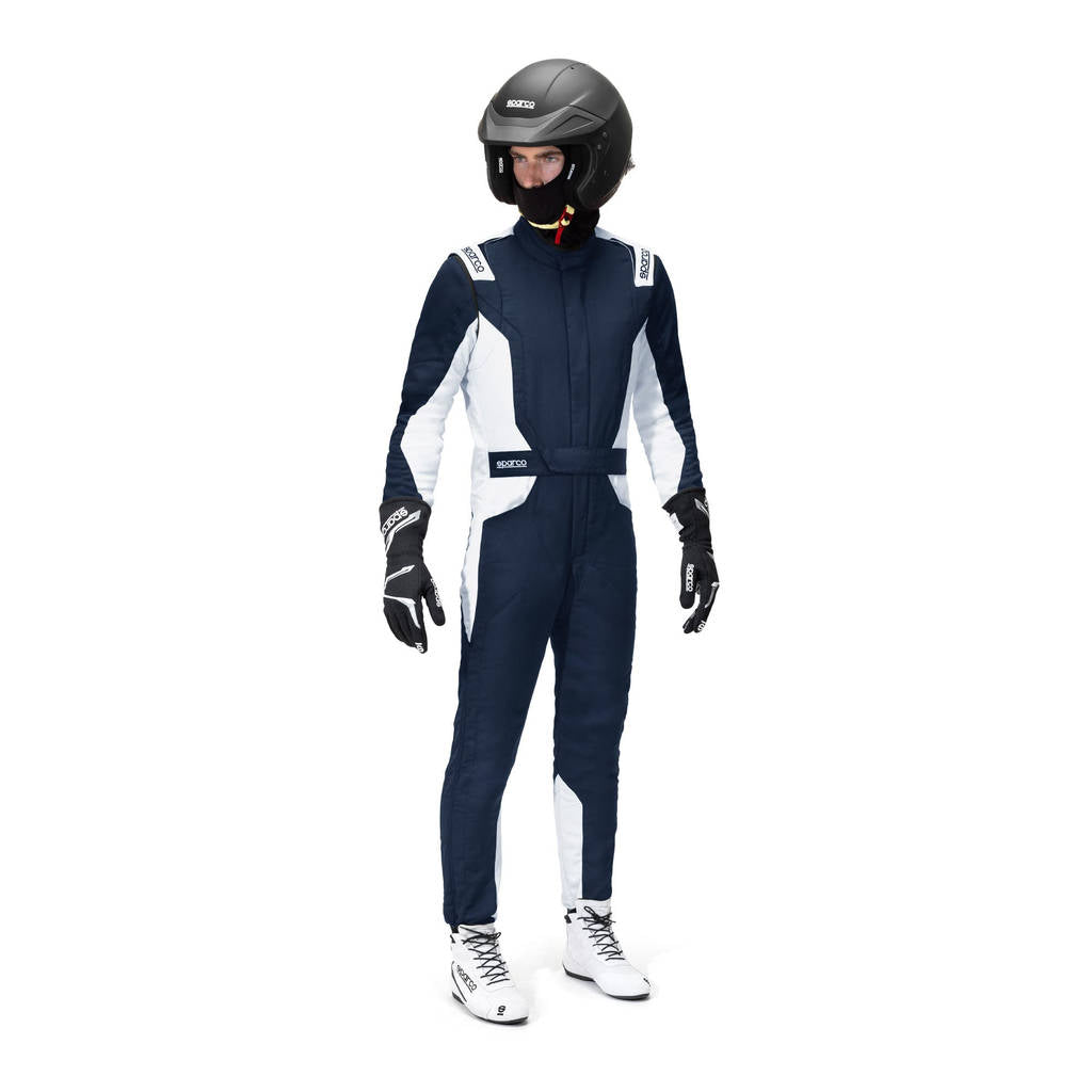 SPARCO BRS0050B0N33048 Комбінезон для автоспорту Sprint S Advanced, Синій/Сріблястий, Розмір 48 Photo-0 