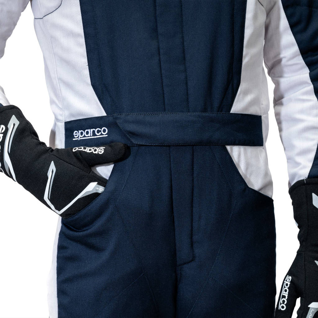 SPARCO BRS0050B0N33048 Комбінезон для автоспорту Sprint S Advanced, Синій/Сріблястий, Розмір 48 Photo-3 