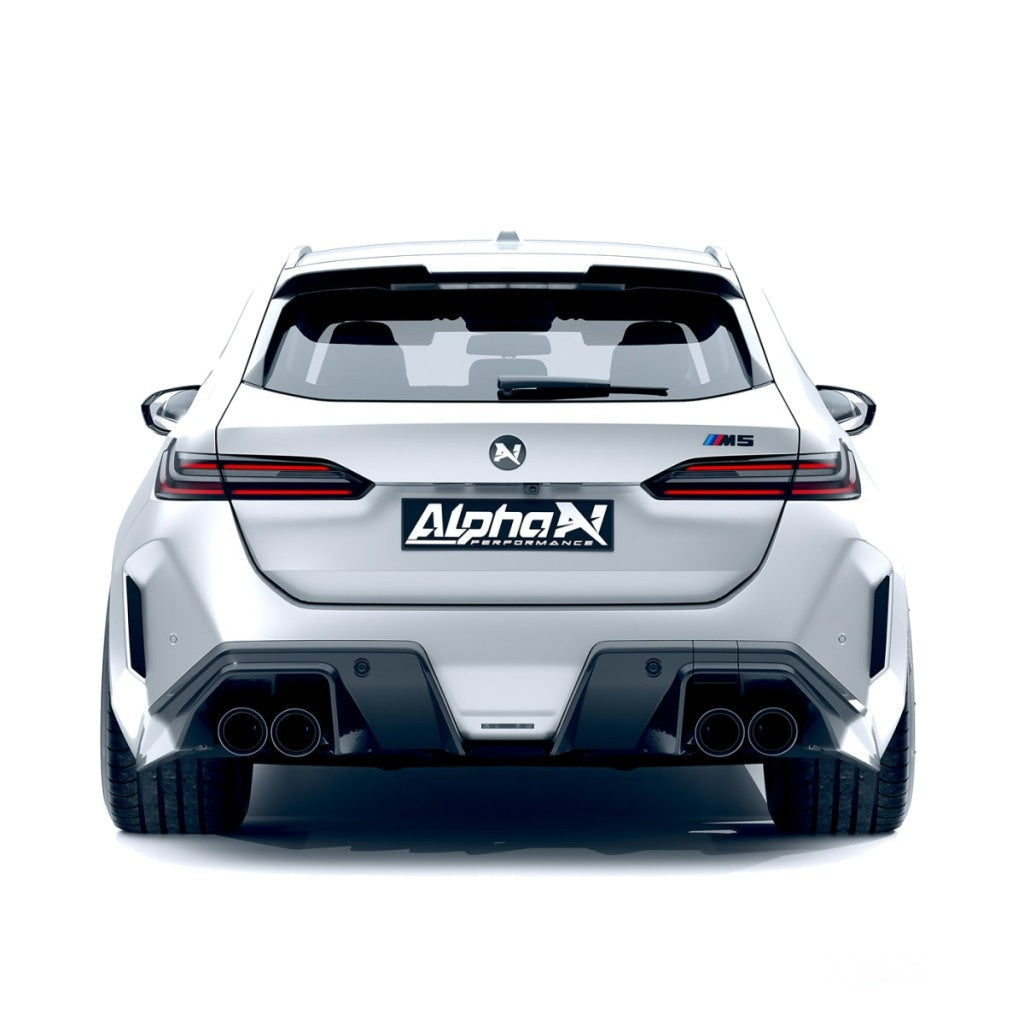 ALPHA-N AN-0904 Карбоновий дифузор V1 для BMW M5 (G90 / G99) Photo-1 