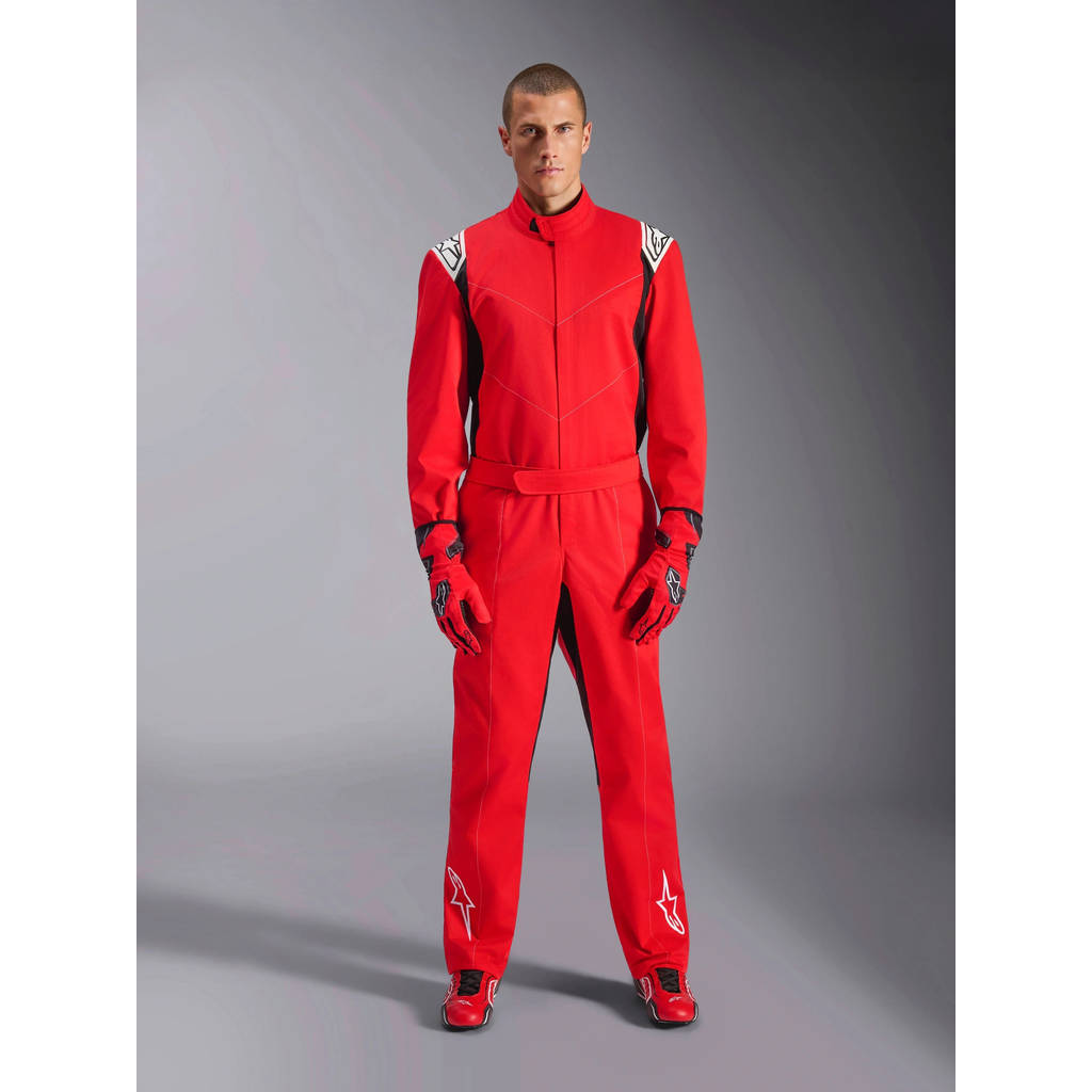 ALPINESTARS 3350226-30-3XL Комбінезон для картингу Kart Indoor Suit V2, червоний, розмір 3XL Photo-0 