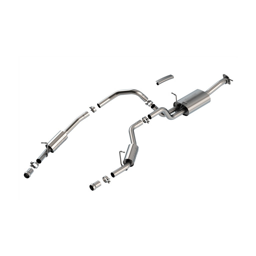 BORLA 141030 Вихлопна система Cat-Back 3", 2.5", S-Type для RAM 1500 3.0L 2025- Photo-0 