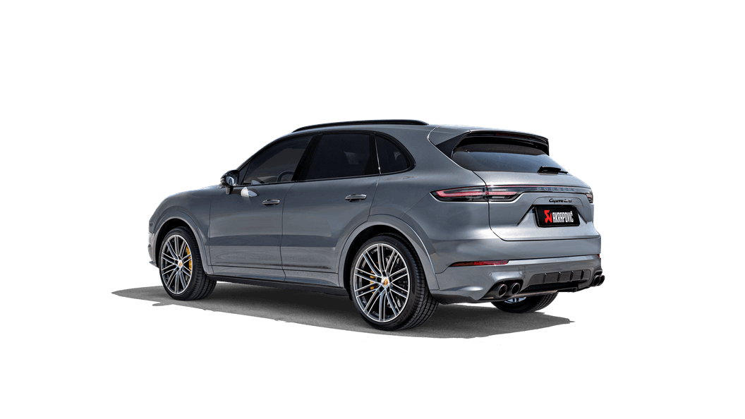 AKRAPOVIC S-PO/TI/17H Вихлопна система Evolution Line (Titanium) для PORSCHE 536 Cayenne E3 Turbo, Turbo S (без насадок) Photo-2 