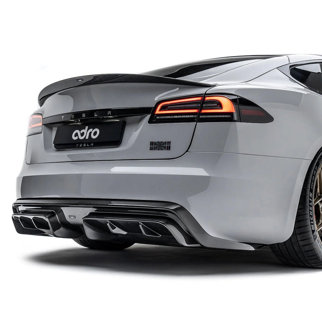 ADRO A15A30-1301 Задній дифузор для TESLA Model S 2021- Photo-2 