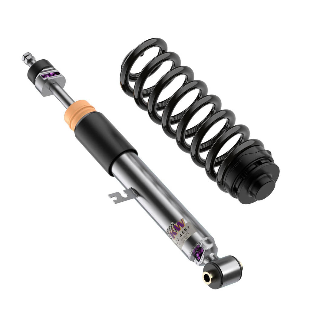 KW 3520810098-B Комплект койловерів V3 вирівнювання Black (включаючи комплект відключення електронних амортизаторів) для AUDI A4 (8K) Photo-6 