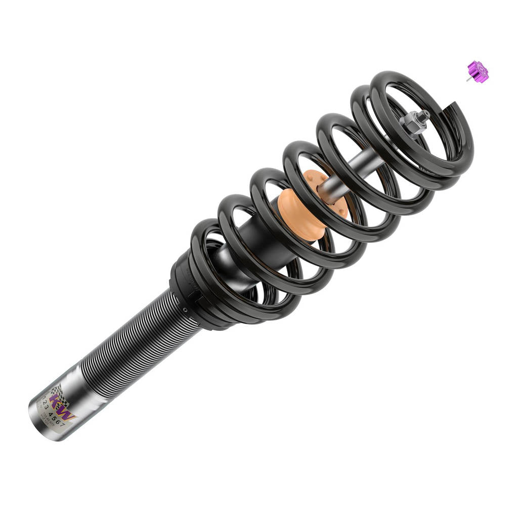 KW 35208100CW-B Комплект койловерів V3 Leveling Black (вкл. комплект відключення електронних амортизаторів) для AUDI A6 (C8) Photo-2 