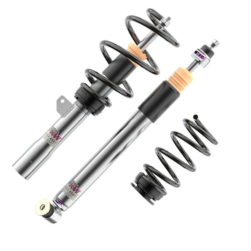 KW 35208200BP-B Комплект койловерів V3 Leveling Black (включаючи комплект відключення електронних амортизаторів) для BMW M135 i xDrive (F40) Photo-1 
