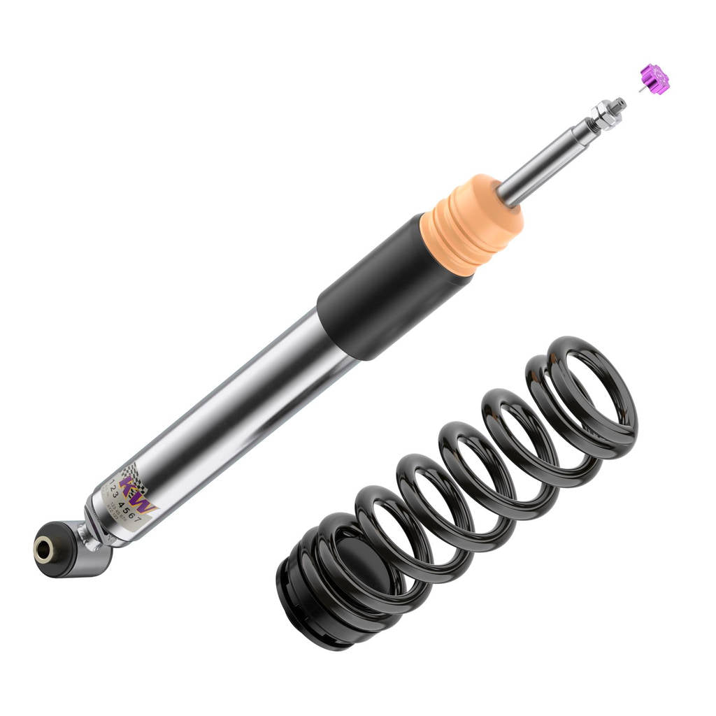 KW 352082000L-B Комплект койловерів V3 Leveling Black (вкл. комплект відключення електронних амортизаторів) для BMW 3 Series (F31) Photo-5 