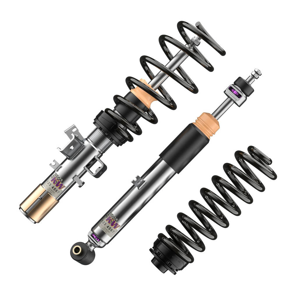 KW 35208200DW-B Комплект койловерів V3 Leveling Black (вкл. комплект відключення електронних амортизаторів) для BMW 3 Series (G21) Photo-1 