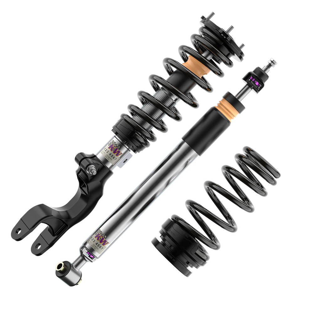 KW 3520887011-B Комплект койловерів V3 Leveling Black (вкл. комплект відключення електронних амортизаторів) для TESLA Model 3 Performance AWD Photo-1 